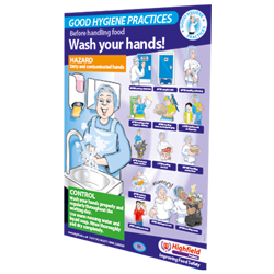 Poster 11 - Before Handling Food Wash Your Hands