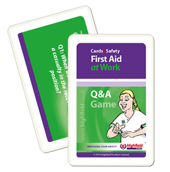first aid at work question game