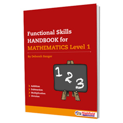 Functional Skills Handbook and Workbook for Mathematics Level 1
