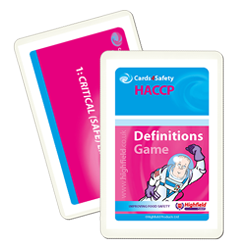 Cards4Safety Level 2 HACCP Definitions Game
