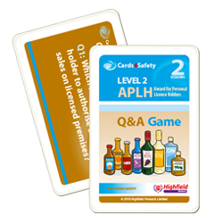 Cards4Safety Level 2 APLH Q&A Game