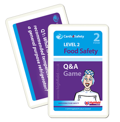 Cards4Safety Level 2 Food Safety - Q&A Game