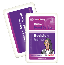 Cards4Safety Level 3 Food Safety - Revision Cards