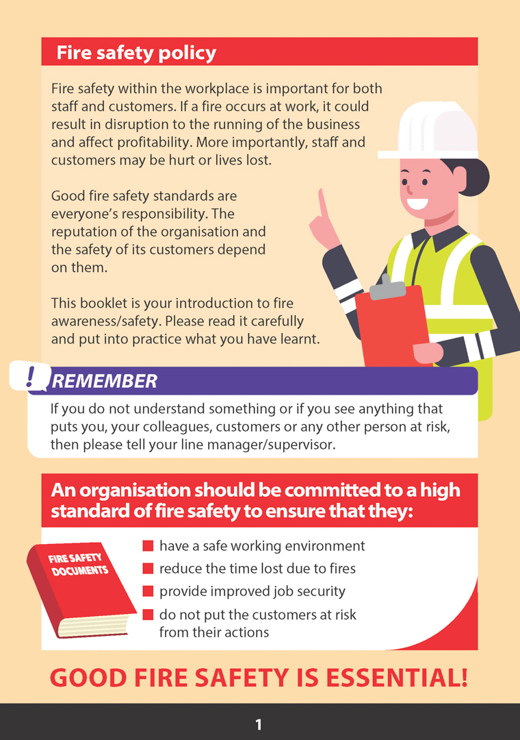 Essential Fire Safety Awareness | Level 1 | Handbook